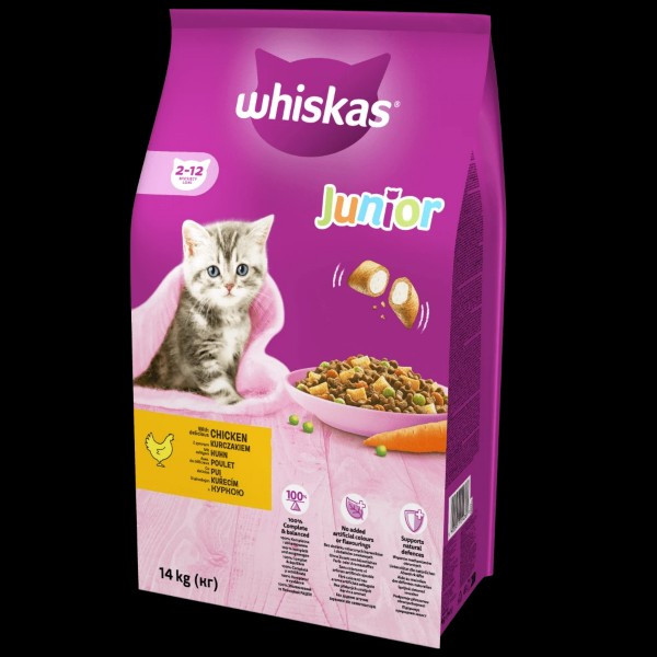 Whiskas junior - 14kg