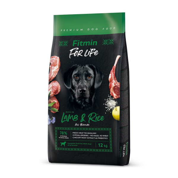 Fitmin dog For Life Lamb & Rice - 12 kg