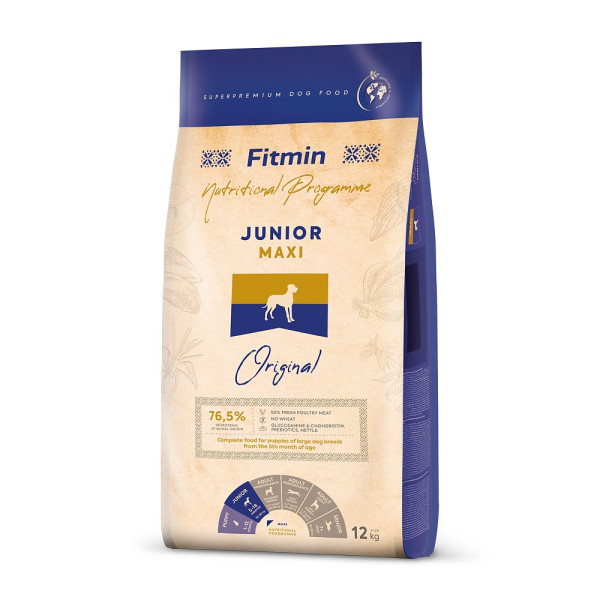 Fitmin maxi junior - 12kg