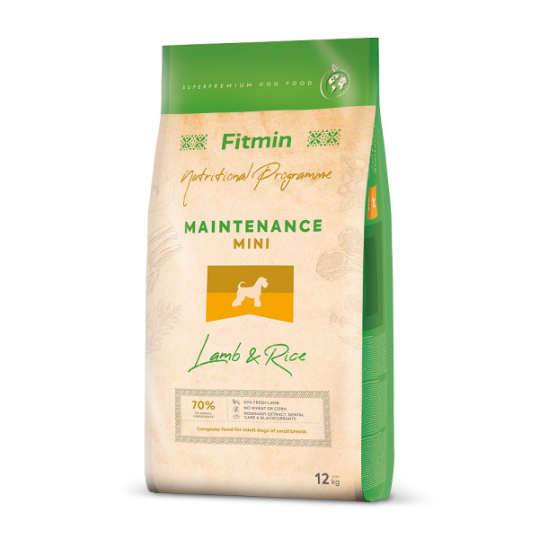 Fitmin mini lamb&rice - 12kg