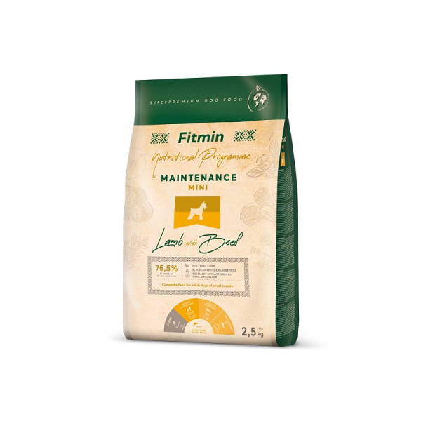 Fitmin mini maintenance lamb&beef 2,5kg